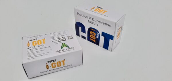 Ambitree Super i-Cot Tadalafil ＆ Dapoxetine tadarise 超級犀利士希愛力雙效 香港藥店正品 10粒一板 - Image 3